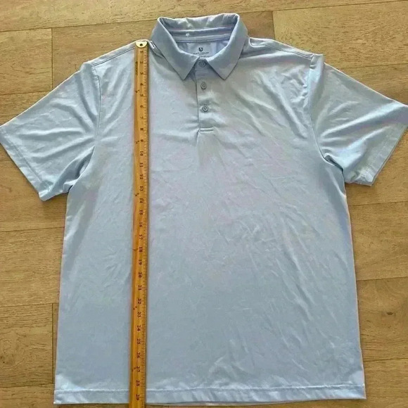 Rorie Whelan Golf Mens Polo Blue Size XL - Picture 2 of 4